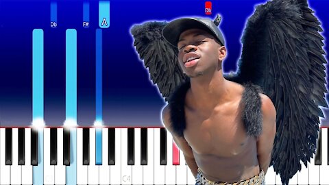 Lil Nas X - (Montero) Call Me By Your Name (Piano Tutorial)