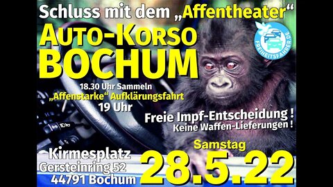 Autokorso #Bochum 28.05.2022 #demo #live