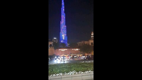 1 night b4 2023 lighting on burj Khalifa.....