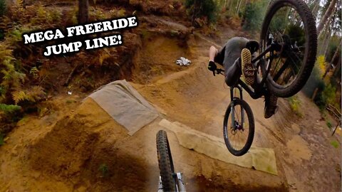 Big Jump Lines at Woburn Bike Park with Daryl Brown and Matt Jones