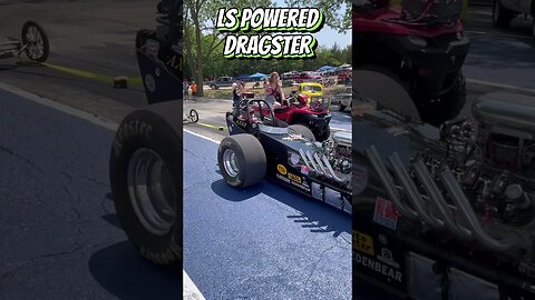 Old Meets New, LS Powered Dragster! #shorts