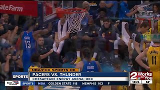 24-0 run in 3rd quarter fuels Oklahoma City Thunder in 107-99 defeat of Indiana Pacers