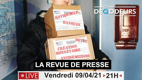 La revue de Presse - Live du 9 avril 2021