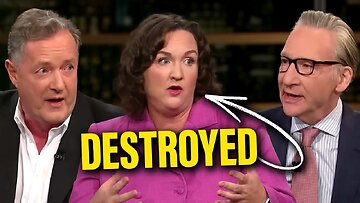 Bill Maher and Piers Morgan Absolutely WRECK Dumb Congresswoman