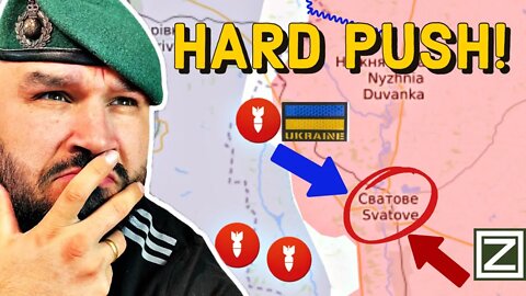 Ukraine Update | Push for Svatove | Russia hindering the Counter Offensive with Artillery