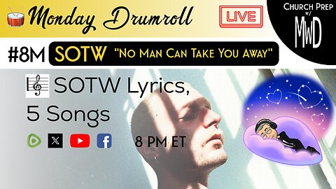 🥁 #8M 🎼SOTW Reveal: “No Man Can Take You Away" | Church Prep w/ MWD