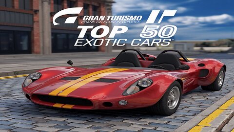 Gran Turismo Top 50 Exotic Cars in History GT1- GT SPORT