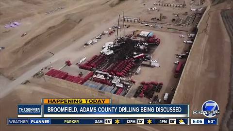 Broomfield and Adams Counties discuss well drilling