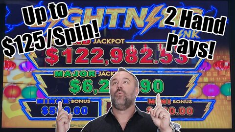 High Stakes - Up to $125/Spin - 3 Bonus Rounds! Lightning Link - Potawatomi