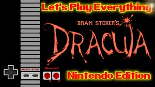 Let's Play Everything: Bram Stoker's Dracula (NES)