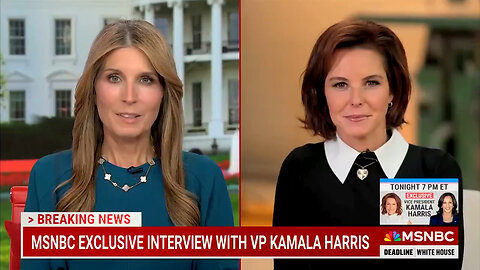 Stephanie Ruhle On Her Softball Interview With Kamala: "She Doesn't Answer The Question"