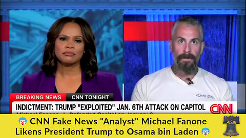 🤡 CNN Fake News "Analyst" Michael Fanone Likens President Trump to Osama bin Laden 🤡