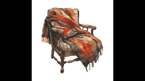 VICTORIAN ARMCHAIR Cross Stitch Pattern by Welovit Cross Stitch | welovit.net | #crossstitch