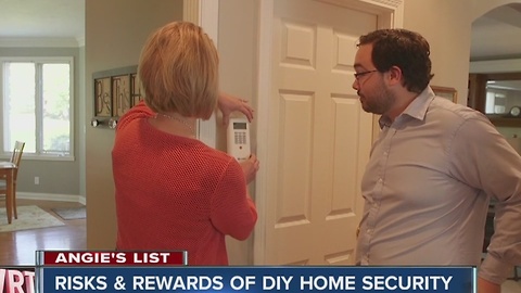 Angie's List: Risks & rewards of DIY home security systems