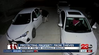 Protecting your property from thieves