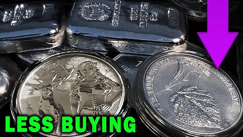 Bullion Dealer Says YOU Are Buying Less Silver!