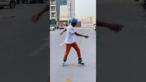 Freestyle Slalom #skateweaver #shorts #rollerblading #viral #skating #1