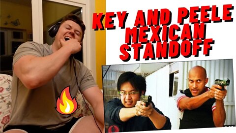 FIRST TIME WATCHING KEY AND PEELE - MEXICAN STANDOFF!!((IRISH GUY REACTS!!))