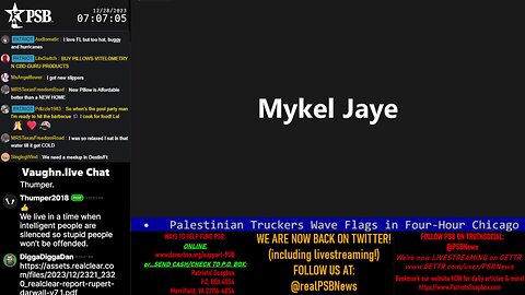 2023-12-28 07:00 EST - Patriots Soapbox AM: with MykelJaye, SkyeBreeze