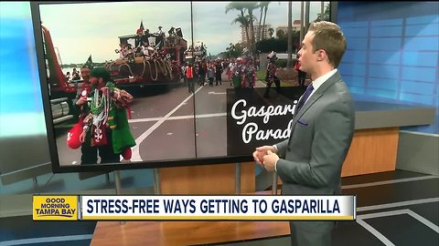 Stress-free ways to get to Gasparilla