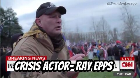 Did CNN Use Crisis Actor Ray Epps For The First J6 Hit Piece?