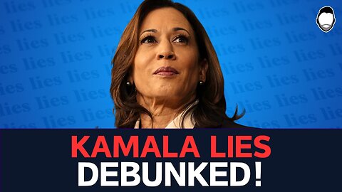 Kamala Harris and ABC Debate Lies DEBUNKED