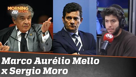 Marco Aurélio Mello não quer Sergio Moro como ministro do STF