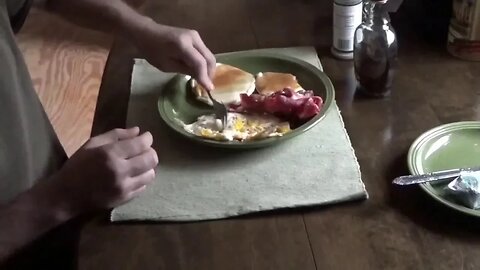 Off Grid Homestead Cooking ~ Awesome Breakfast