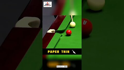 Paper Thin | Hossein Vafaei VS Thepchaiya Un-Nooh | #snooker2023 #hossein #nooh #shorts #fypシ #games