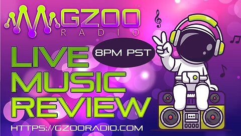 Independent artist live music review show starting at 8pm PST.