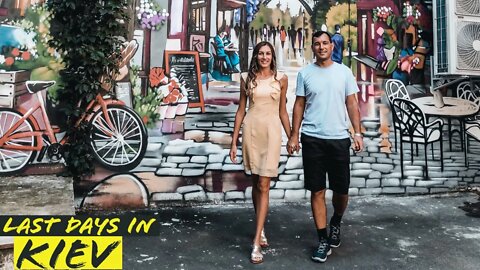 Last Summer Days in Kiev, Ukraine 2021 | Kiev Travel Vlog # kyiv #ukraine #travelkiev