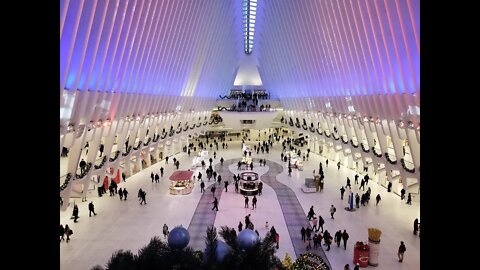 Walk Through 9/11 Memorial, The Oculus