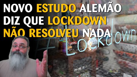 Mais um estudo mostrando que lockdown não ajuda a combater COVID-19