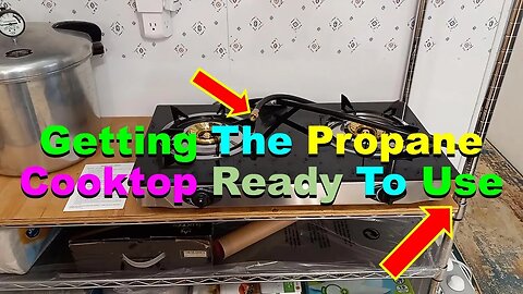 No. 875 – The Propane Cooktop Is Ready To Hook Up