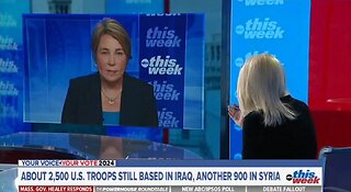 ABC Host Actually Calls Out Kamala For Lying About No Military In Combat Zones