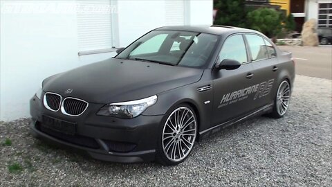 800 HP G-Power BMW M5 V10 Bi-Kompressor Hurricane RR on German Autobahn