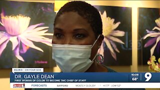 First woman of color elected as TMC chief of staff, Dr. Gayle Dean