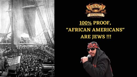 100% PROOF, "AFRICAN AMERICANS" ARE JEWS !!! #PROPHECY #HISTORY #SCHOLARSHIP