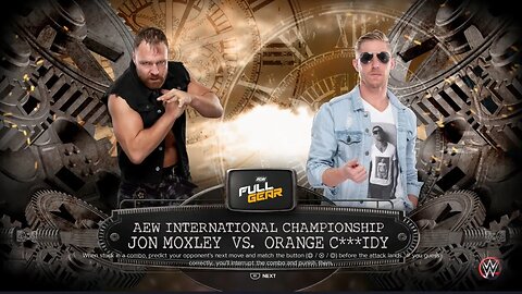 AEW Full Gear 2023 Orange Cassidy vs Jon Moxley for the AEW International Championship