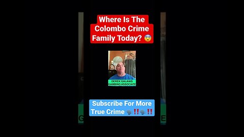 Where Is The Colombo Crime Family Today? 😨 #mafia #crimefamily #truecrime #colombofamily #gambino