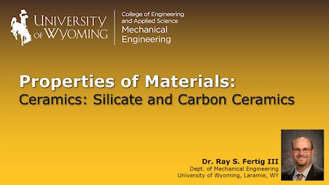 Ceramics - Silicates and Carbon Ceramics