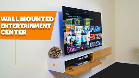 DIY Wall Mounted Entertainment Center ( Part 2 )