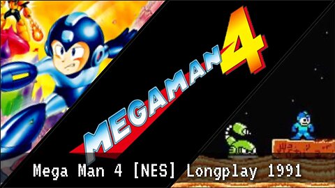 Mega Man 4 [NES] 1991 - Longplay