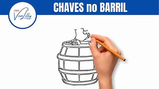 COMO DESENHAR | CHAVES - NO BARRIL | PASSO A PASSO. MUITO FÁCIL