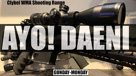 AR -15 zeroing at Outdoor Shooting Range | AYO! Daeni