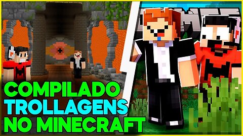 TODAS AS TROLLAGENS FEITA PELO VINICCIUS 13 & DAVI GAMER - CORTES MINECRAFT✂️