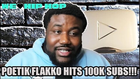 Poetik Flakko Hits 100K Subs! Is He The New Akademiks