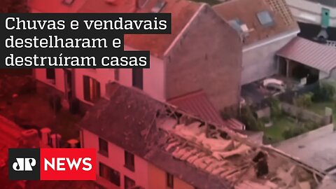 Tornados causam estragos na região norte da França