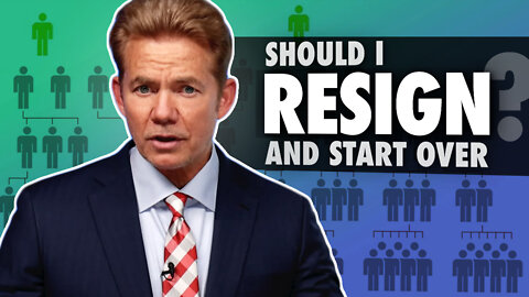 Should I Resign and Start Over on Another Network Marketing Team?