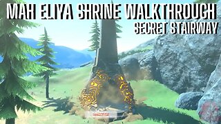 MAH ELIYA SHRINE LOCATION SECRET STAIRWAY WALKTHROUGH ZELDA BREATH OF THE WILD